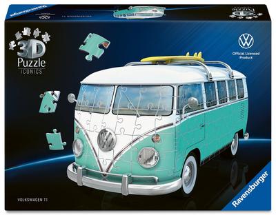 Puzzle 3D Iconics 162 Pièces - Combi T1 Volkswagen Chrome_La Grande Récrée_1