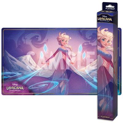 Tapis de jeu Disney Lorcana La Mer Azurite – La Reine des Neiges Elsa_La Grande Récrée_1