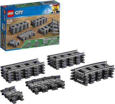 Pack de rails LEGO City 60205_La Grande Récrée_1