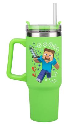 Mug de Voyage Minecraft 900 Ml Vert_La Grande Récrée_1