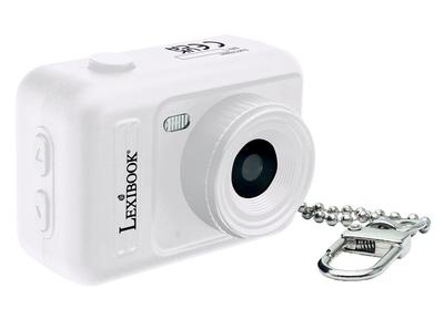 Mini Appareil Photo Porte-clés Blanc_La Grande Récrée_1