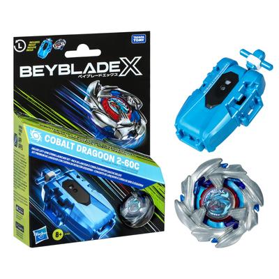 Lanceur à corde Toupie Beyblade X Cobalt Dragoon