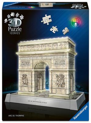 Puzzle 3D Iconics Arc de Triomphe Illuminé_La Grande Récrée_1