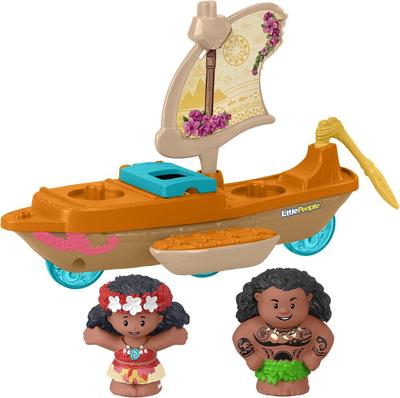 Coffret bateau Vaiana et Maui Disney Little People_La Grande Récrée_1