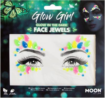 Bijoux de Visage Brillant Dans Le Noir- Glow Girl Moon Glow_La Grande Récrée_1