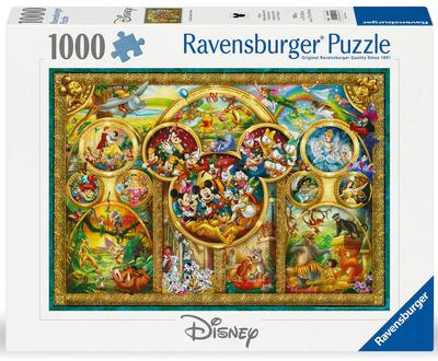 Puzzle 1000 pièces Les plus beaux thèmes Disney_La Grande Récrée_1