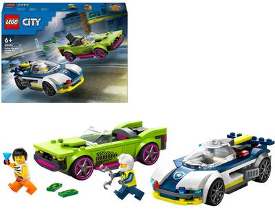 La course-poursuite entre la voiture de police et la super voiture Lego City 60415_La Grande Récrée_1