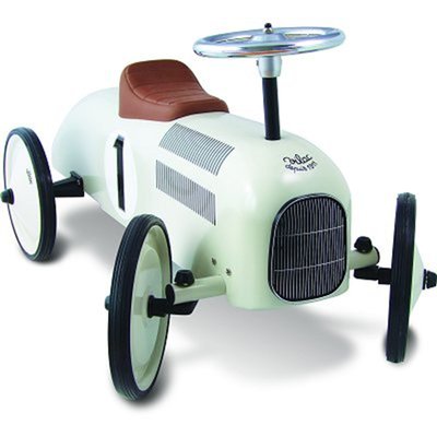 Porteur Voiture en métal : Blanc