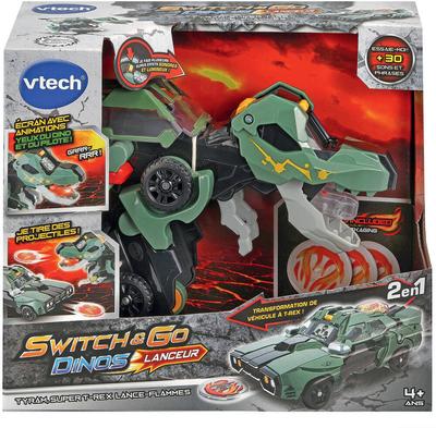 Switch Go Dinos lanceur - Tyram super T-rex lance-flammes_La Grande Récrée_1