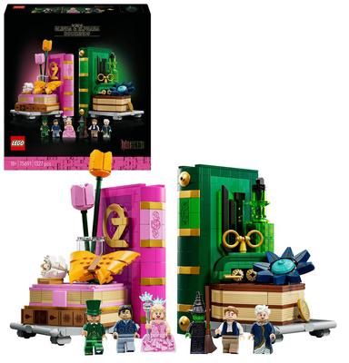 Book nook de Glinda et Ephaba - Lego Wicked 75691_La Grande Récrée_1