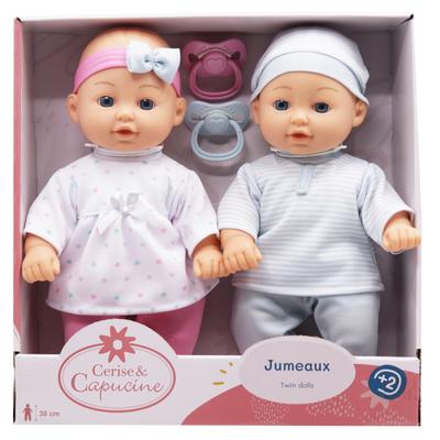 Coffret jumeaux - poupon 30cm