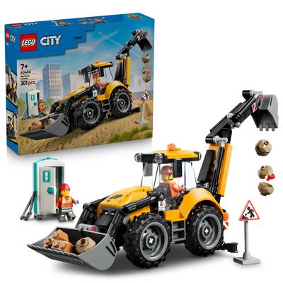Le tractopelle jaune LEGO City 60480