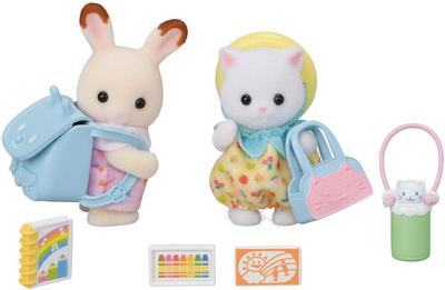 Le duo des bébés en promenade Sylvanian Families 5747_La Grande Récrée_1