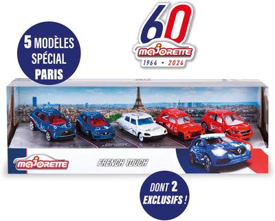 Coffret 5 voitures French Touch - Majorette 60 ans_La Grande Récrée_1