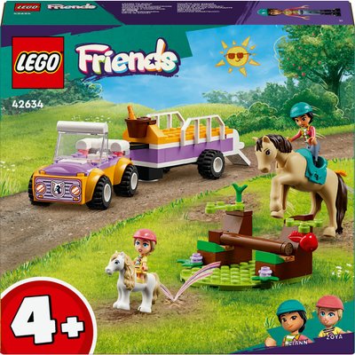 La remorque du cheval et du poney Lego Friends 42634