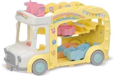Le bus et sa cour de récréation Sylvanian Families 5744_La Grande Récrée_1