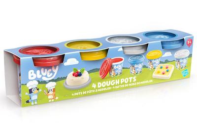 Coffret 4 pots de pâte à modeler Bluey_La Grande Récrée_1