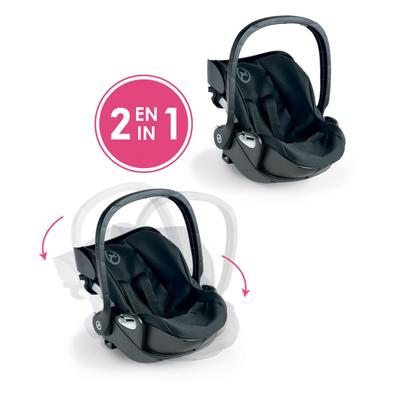 Porte poupon noir 2 en 1 Cybex Priam - Corolle