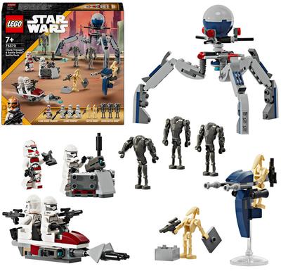 Pack de combat des clones Troopers et Droïdes de combat Lego Star Wars 75372_La Grande Récrée_1