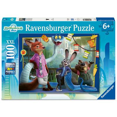 Puzzle 100 pièces XXL Retour à Zootopie - Zootropolis 2