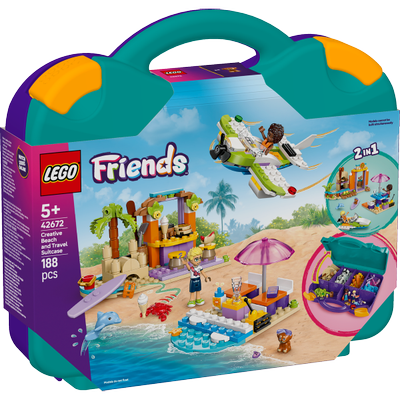 La valise créative de plage LEGO Friends 42672