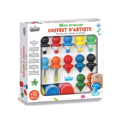 Mon premier coffret d'artiste - crayons, feutres et peintures