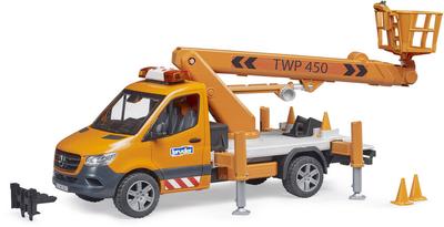 1/16 Camion Mb Sprinter avec Plateforme de Travail son et Lumiere_La Grande Récrée_1
