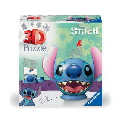 Puzzle ball 3D 72 pièces - Stitch