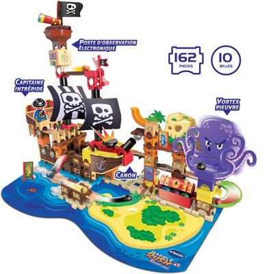Super bateau pirate interactif Marble Rush Adventures_La Grande Récrée_1