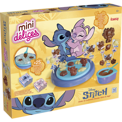 Mini délices Stitch - Atelier de confection chocolat Stitch et Angel