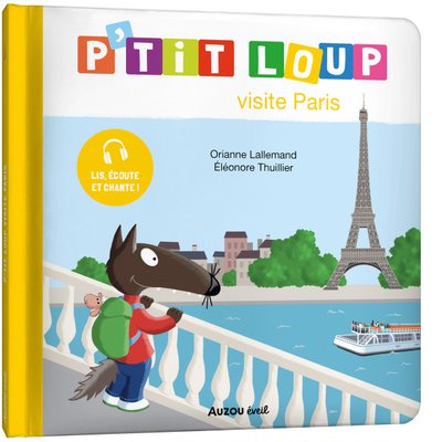 Livre P'tit Loup visite Paris