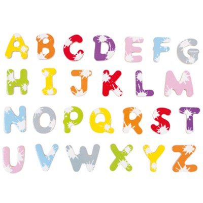 Coffret 52 lettres magnétiques Splash