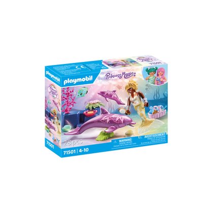 Sirène avec dauphins Playmobil Princess Magic 71501