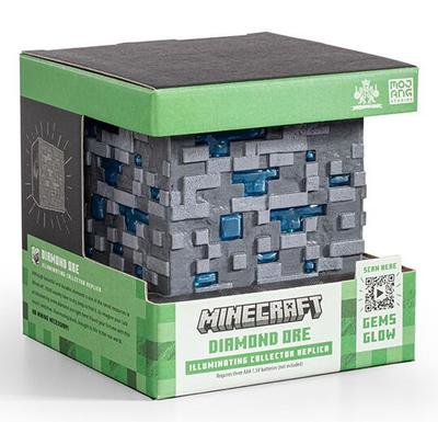 Minerai de Diamant Lumineux Replique Minecraft Collector_La Grande Récrée_1