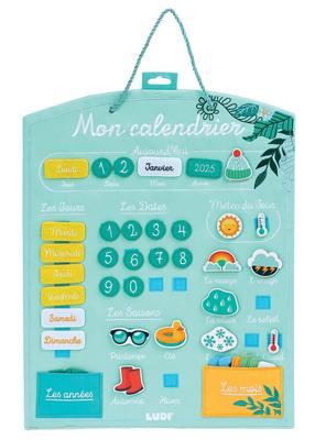 Calendrier mural turquoise_La Grande Récrée_1