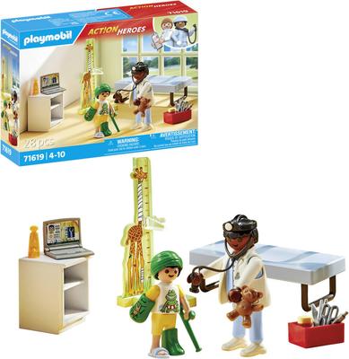 Pédiatre avec enfant Playmobil Action Heroes 71619_La Grande Récrée_1
