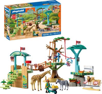 Parc aventure au milieu des animaux sauvages - Playmobil Animal & Friends 72070_La Grande Récrée_1