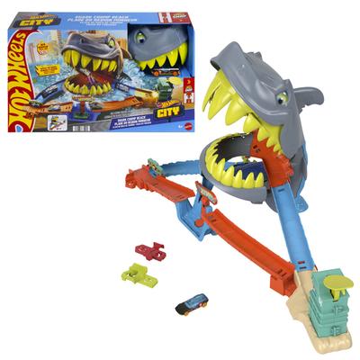 Coffret Hot Wheels Plage du requin mordeur