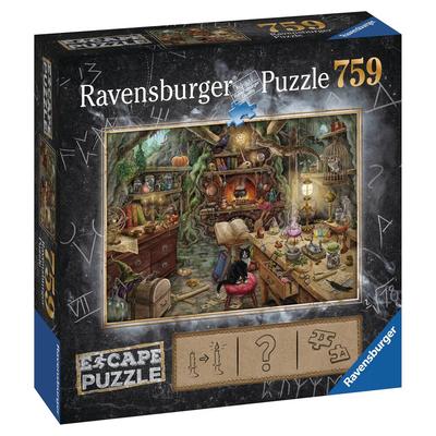 Escape puzzle 759 pièces - Cuisine de sorcière_La Grande Récrée_1