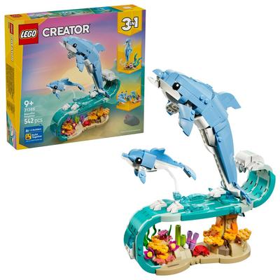 Animaux marins : les beaux dauphins LEGO Creator 31385_La Grande Récrée_1