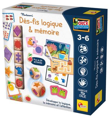 Dé-fis Logiques & Mémoire - Jouer apprendre Montessori_La Grande Récrée_1