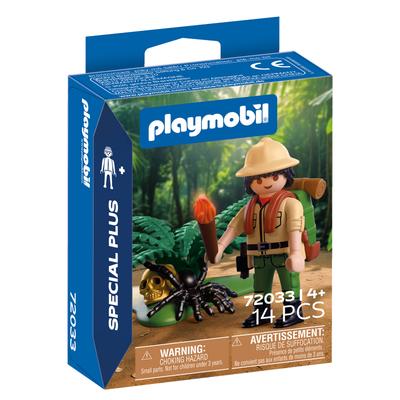 Aventurier & araignée Playmobil Spécial Plus 72033