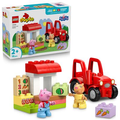 Tracteur et marché LEGO DUPLO Peppa Pig 10468