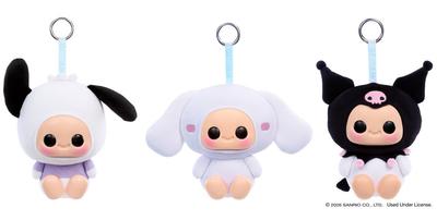 Peluche squishy porte clefs Hyojo Hello Kitty & Friends D_La Grande Récrée_1