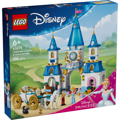 Le château de Cendrillon et la calèche LEGO Disney Princess 43275
