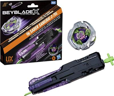 Pack de lanceur Victory Beyblade X avec toupie Samurai 2-70l_La Grande Récrée_1