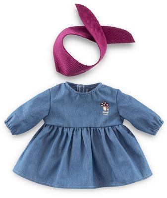 BB30 Robe en Jean Ml + Foulard Petit Explorateur - Corolle Vetements_La Grande Récrée_1