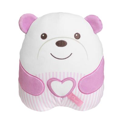 Peluche tendre ourson rose