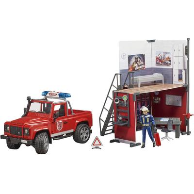 Caserne de Pompiers Bworld avec Land Rover Defender_La Grande Récrée_1