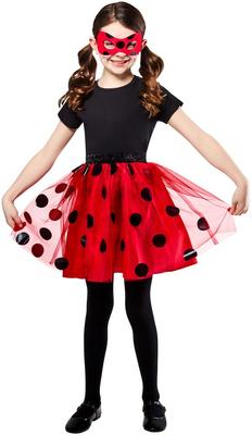 Déguisement Miraculous Jupe Tutu Ladybug + Masque 5-8 Ans_La Grande Récrée_1